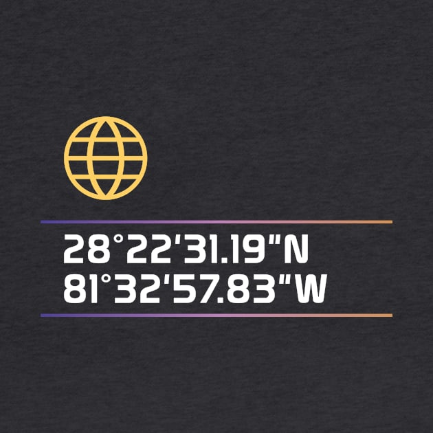 Epcot Spaceship Earth Coordinates by BuzzBenson